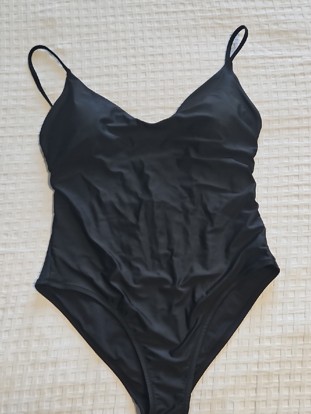 J. Crew Black One Piece Swimsuit Sz 12